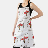 Amanita Mushroom Art Schürze (InSitu)