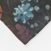 Amanita Mushroom Magic Forest Landschaft Fungi Fleecedecke (Ecke)