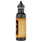 Amanita Mushroom und Gnomes Edelstahlflasche (Rechts)