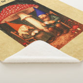 Amanita Mushroom und Gnomes Sherpadecke (3/4)