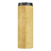 Amanita Mushroom und Gnomes Thermosbecher (Rückseite)