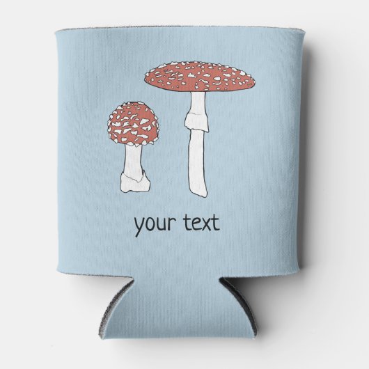 Amanita Pilze Fun Fungi CUSTOMIZE IT Dosenkühler (Vorderseite)