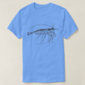 Amano Shrimp T-Shirt (Design vorne)