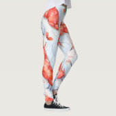 Amano Shrimp Wasserfarbiges Muster Leggings (Rechts)