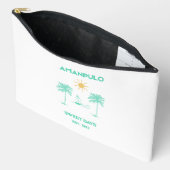 Amanpulo Private Island Retro Chic Zubehörtasche (Offen)