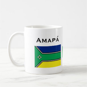 Amapá, Brasilien-Kaffeetasse/Caneca de Amapá Kaffeetasse