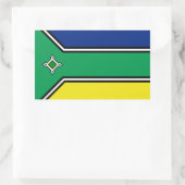 Amapa state rechteckiger aufkleber (Tasche)