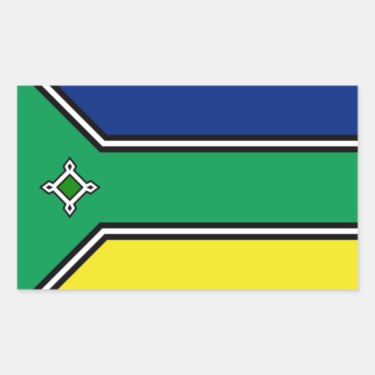 Amapa state rechteckiger aufkleber (Vorderseite)
