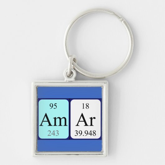 Amar-Schlüsselring Schlüsselanhänger (Vorne)