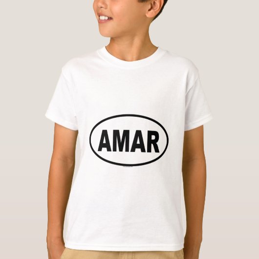 AMAR T-Shirt (Vorderseite)