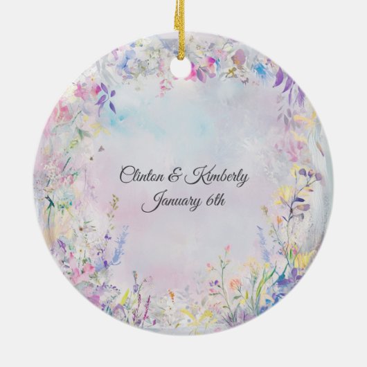 Amara Customizable Keramik Ornament (Hinten)