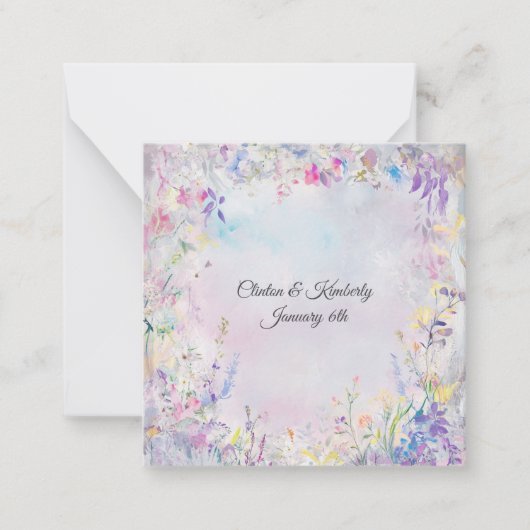 Amara Customizable Note Card Mitteilungskarte (Vorderseite)