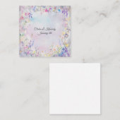 Amara Customizable Note Card Mitteilungskarte (Vorne/Hinten)