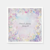 Amara Customizable Paper Napkins Serviette (Vorderseite)