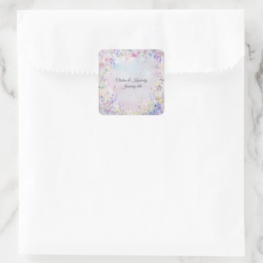 Amara Customizable Square Sticker (Tasche)