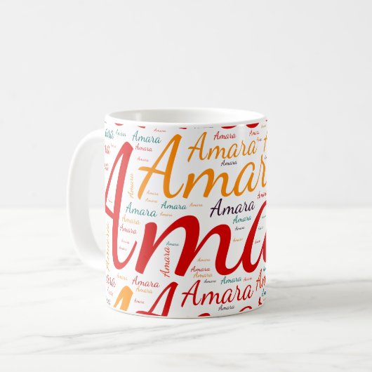 Amara Kaffeetasse (Vorderseite Links)