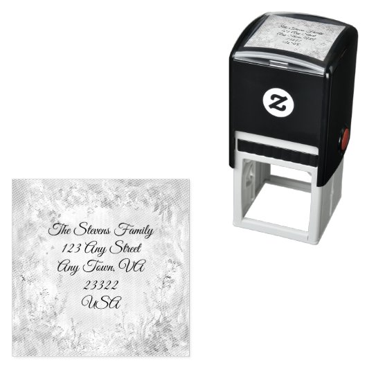 Amara-Rücksendeadresse Permastempel (Beispiel)