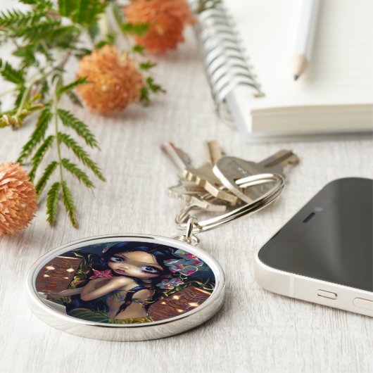 "Amara und das Buch-" Schlüsselanhänger (Seite)