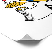 Amaral-Familienwappen Poster (Ecke)