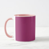 Amarant (M&P) (Vollfarbe) Tasse (Links)