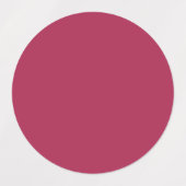 Amaranth Lila (Vollfarbe) Etiketten (Design 2)