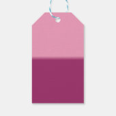 Amaranth Pink und Amaranth Geschenkanhänger (Rückseite)