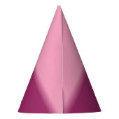 Amaranth Pink und Amaranth Lila Partyhütchen (Rückseite)