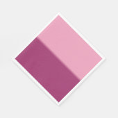 Amaranth Pink und Amaranth Lila Serviette (Ecke)