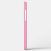 Amaranth rosa Farbhintergrund Case-Mate iPhone Hülle (Rückseite / Links)