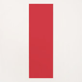 Amaranth rot (Vollfarbe) Yogamatte (Vorderseite)