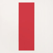 Amaranth rot (Vollfarbe) Yogamatte (Rückseite)