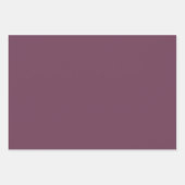 Amaranth Spring And Summer Trending Color Geschenkpapier Set (Vorderseite 3)