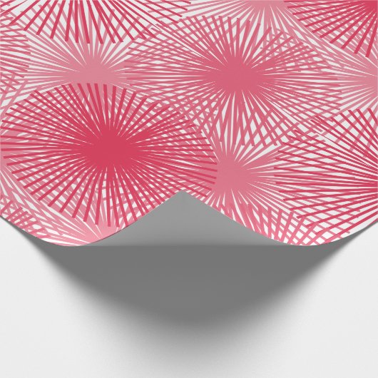 Amaranth Stars Geschenkpapier (Ecke)