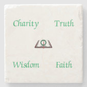 Amaranth Untersetzer (Vorderseite)