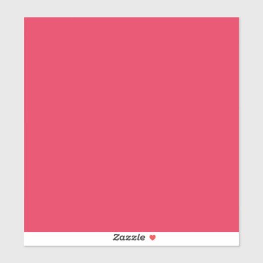 Amaranth (Vollfarbe) Aufkleber (Blatt)