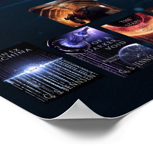 Amaranthe-Banner - 3,5 ft x 3,5 ft Poster (Ecke)