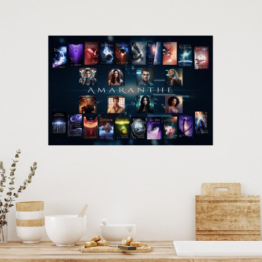 Amaranthe-Banner - 3ftx2ft Poster (Küche)