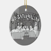 Amarantus' Keramik Saturnalia Baum Dekoration (Rechts)