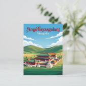 Amarbayasgalant-Kloster Mongolei Postkarte (Stehend Vorderseite)