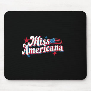 Amare Box America 4. Juli Miss Americana Retro Mousepad