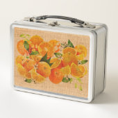 Amargas Naranjas de Capri Metall Brotdose (Vorderseite)