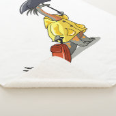 Amargasaurus mit Regenschirm und Koffer. Sherpadecke (3/4)