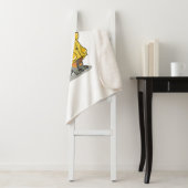 Amargasaurus mit Regenschirm und Koffer. Sherpadecke (Beispiel)