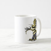 Amargasaurus wird als Freddy Krüeger verdrängt. Kaffeetasse (VorderseiteRechts)