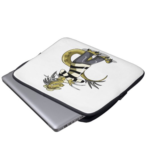 Amargasaurus wird als Freddy Krüeger verdrängt. Laptopschutzhülle (Vorne Knopf)