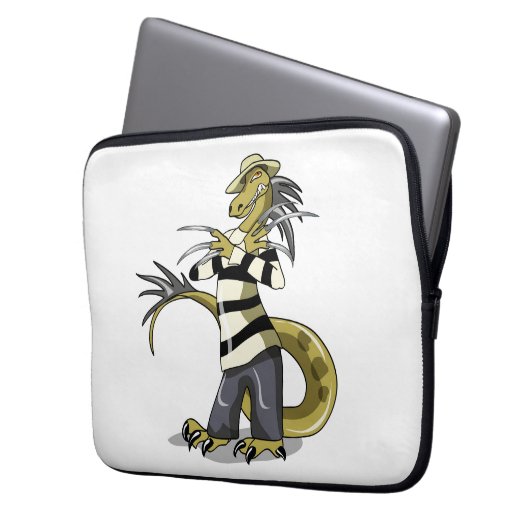 Amargasaurus wird als Freddy Krüeger verdrängt. Laptopschutzhülle (Vorderseite Links)