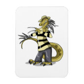 Amargasaurus wird als Freddy Krüeger verdrängt. Magnet (Vertikal)