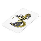 Amargasaurus wird als Freddy Krüeger verdrängt. Magnet (Linke Seite)