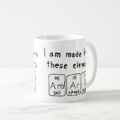 Amari Periodenname Tasse (VorderseiteRechts)
