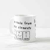 Amari Periodenname Tasse (Vorderseite Links)